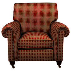 Duresta Lowndes Armchair Polka Burnt Orange